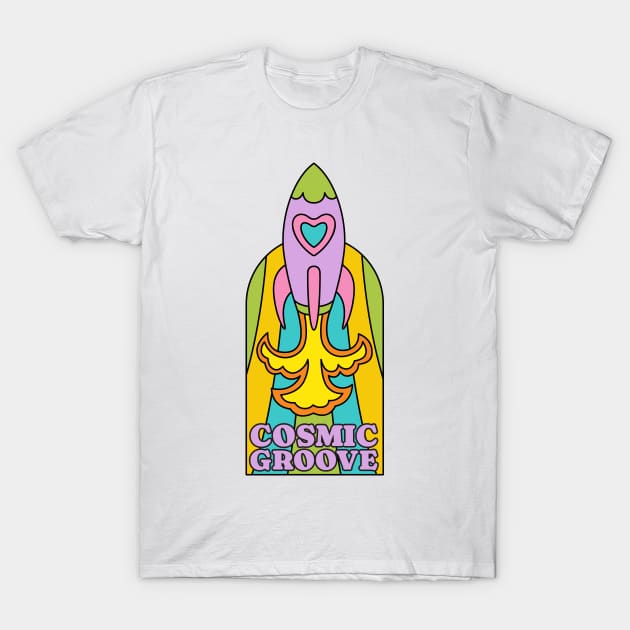 Cosmic Groove T-Shirt by The Isian